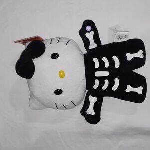 Hello Kitty skeleton side stepper plush NWT